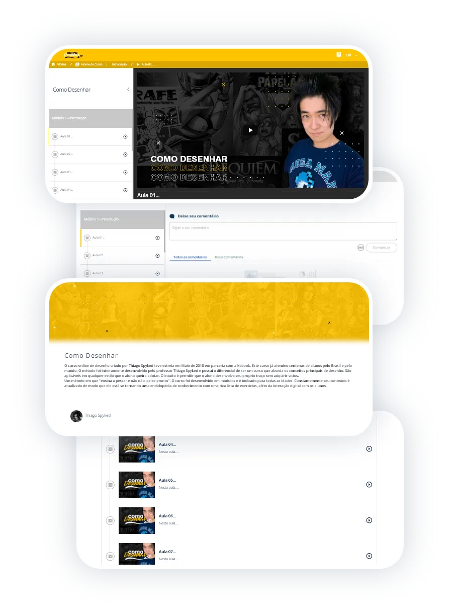 Uma Plataforma Pensada em Você